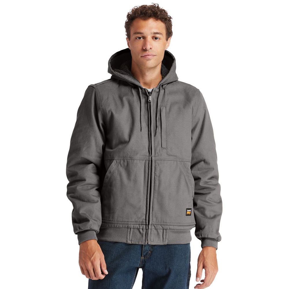 Geaca Timberland Barbati Gri Inchis - Pro® Gritman Lined, Hooded Panza - Romania - MULXGP072